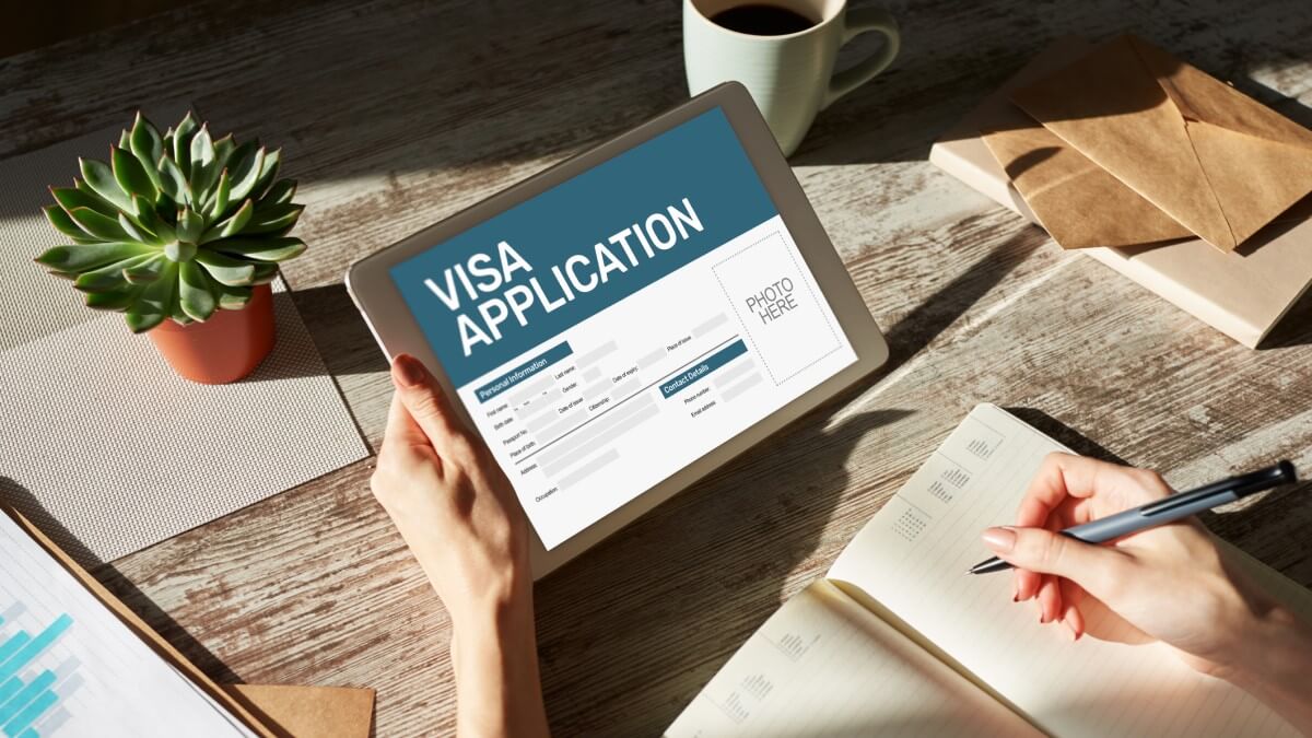 Schengen visa applications can be completed ONLINE